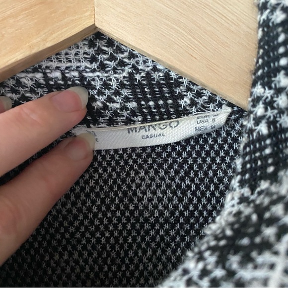 Mango Checkered Shirt, size small - Picture 6 of 6